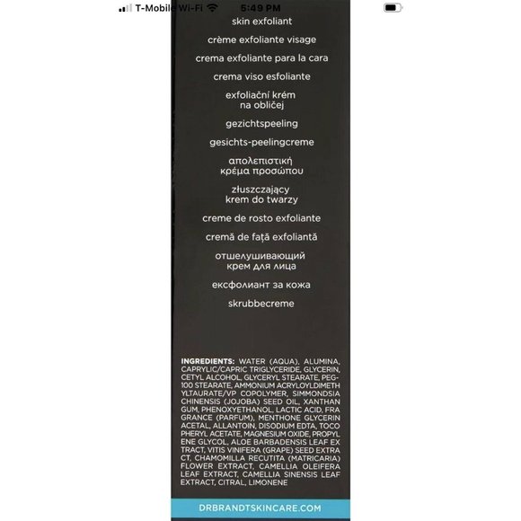 2X Dr. Brandt  Age Defying Exfoliator 2oz/60g - Picture 3 of 4